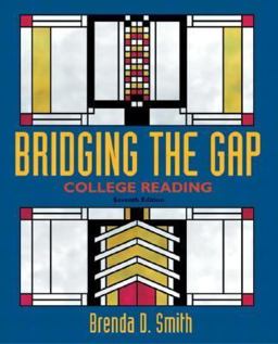 Bridging the Gap College Reading 7th 9780321088260 Front Cover