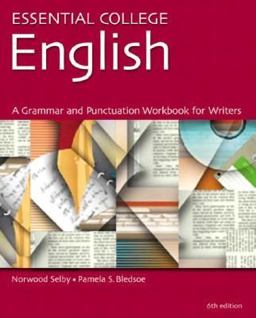 College English A Grammar, Punctuation, and Writing Workbook 6th 9780321088307 Front Cover