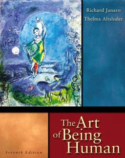 Art of Being Human Humanities for the 21st Century 7th 9780321093165 Front Cover