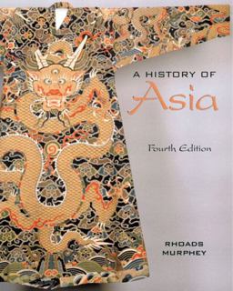 History of Asia 4th 9780321104960 Front Cover