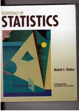 Essentials of Statistics 1st 9780321106650 Front Cover