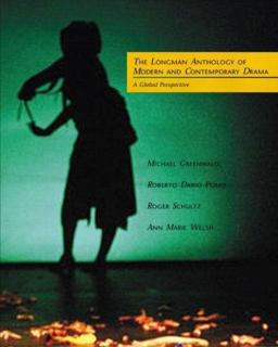 Longman Anthology of Modern and Contemporary Drama A Global Perspective  9780321107916 Front Cover