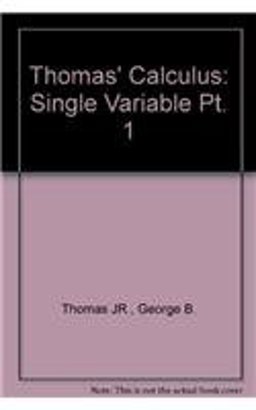 Thomas Calculus Single Variable