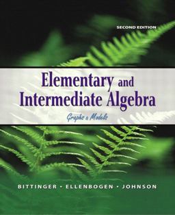 Elementary and Intermediate Algebra