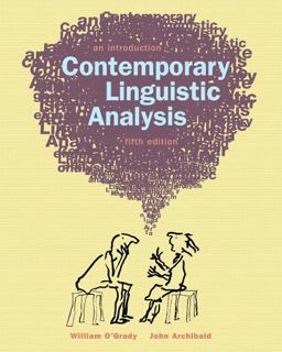 Contemporary Linguistic Analysis