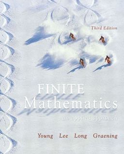 Finite Mathematics An Applied Approach 3rd 9780321173348 Front Cover