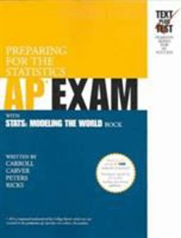 Preparing for the Statistics AP Exam With Stats - Modeling the World Bock  9780321173447 Front Cover