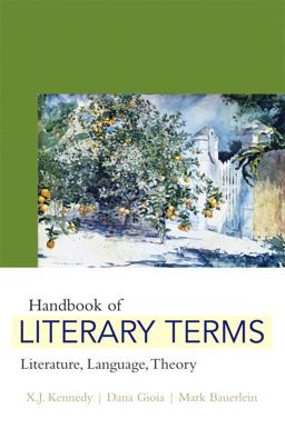 Handbook of Literary Terms Literature, Language, Theory  9780321202079 Front Cover