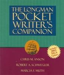 The Longman Pocket Writer's Companion (MLA Update)