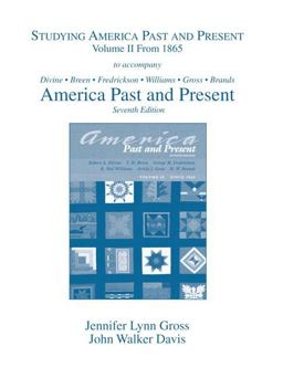Studying America Past and Present from 1965 to Accompany America Past and Present