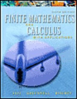 Finite Mathematics and Calculus with Applications and Mathxl 24 Month Coupon