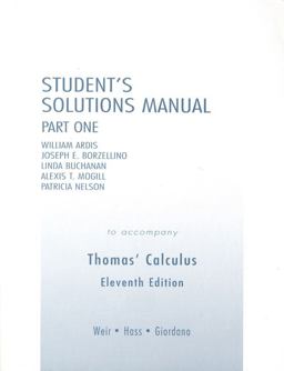 Student Solutions Manual