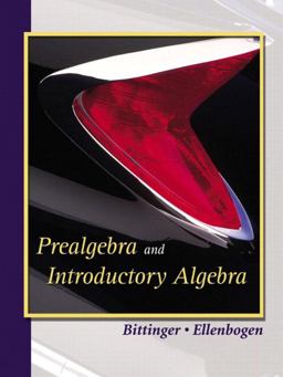 Prealgebra and Introductory Algebra  9780321227454 Front Cover
