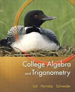 College Algebra and Trigonometry