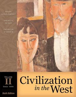 Civilization in the West 6th 9780321236258 Front Cover