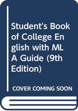Student's Book of College English with MLA Guide