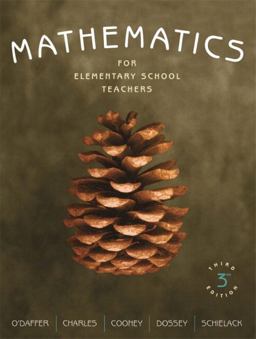 Mathematics for Elementary School Teachers
