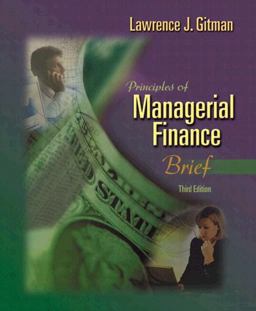 Principles of Managerial Finance