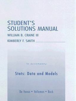 Student's Solutions Manual to Accompany Stats