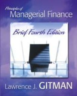 Principles of Managerial Finance