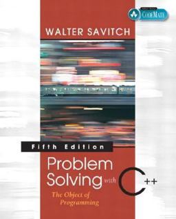 Problem Solving with C++