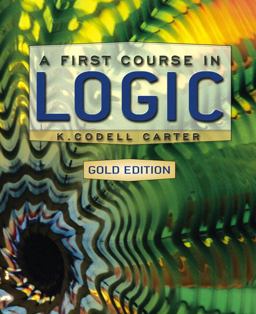 First Course in Logic  9780321277329 Front Cover