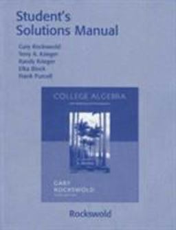 Student's Solutions Manual