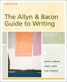 The Allyn and Bacon Guide to Writing
