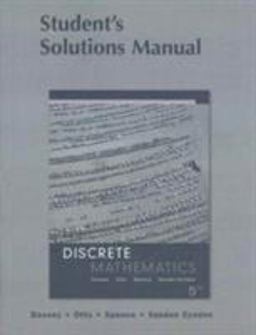 Student Solution Manual for Discrete Mathematics