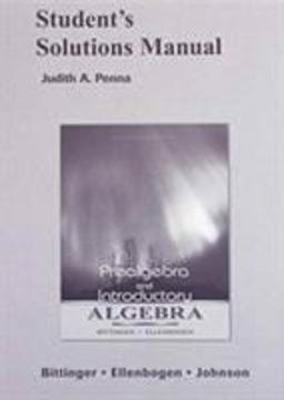 Prealgebra and Introductory Algebra