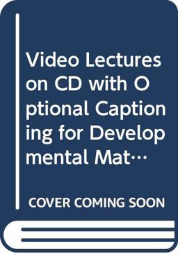 Video Lectures on CD with Optional Captioning for Developmental Mathematics