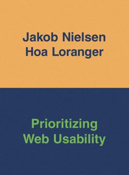 Prioritizing Web Usability  9780321350312 Front Cover