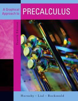 Graphical Approach to Precalculus 4th 9780321357830 Front Cover