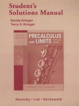 A Graphical Approach to Precalculus with Limits Student's Solutions Manual