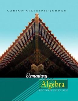 Elementary Algebra 2nd 9780321358370 Front Cover