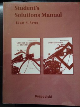 College Algebra and Trigonometry and Precalculus: 4th 9780321368751 Front Cover