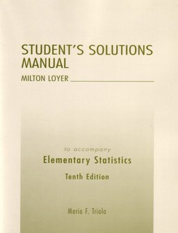 Student's Solutions Manual