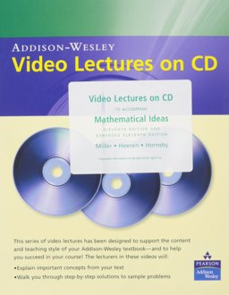 Video Lectures on CD with Optional Captioning for Mathematical Ideas