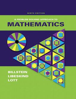 Problem Solving Approach to Mathematics 9th 9780321375414 Front Cover