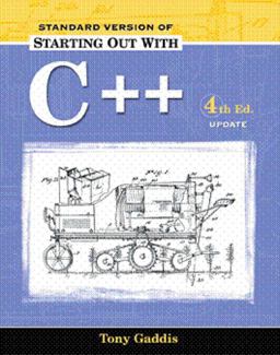 Starting Out with C++, Standard Version 2005 Update Package