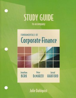 Study Guide for Fundamentals of Corporate Finance  9780321392527 Front Cover