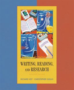 Writing, Reading, and Research 7th 9780321394378 Front Cover