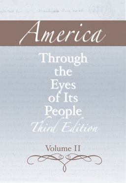 America Through the Eyes of Its People 3rd 9780321395764 Front Cover