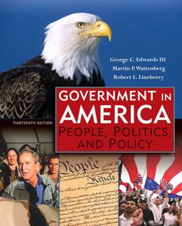 Government in America People, Politics, and Policy 13th 9780321411006 Front Cover