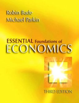 Essential Foundations of Economics