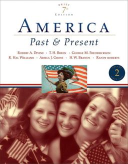 America Past and Present since 1865 7th 9780321421821 Front Cover