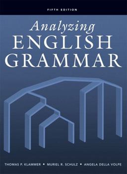 Analyzing English Grammar 5th 9780321426185 Front Cover