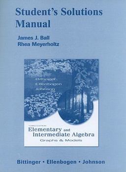 Elementary and Intermediate Algebra