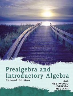 PStudent Solutions Manual for Prealgebra and Introductory Algebra