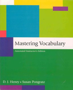 Mastering Vocabulary